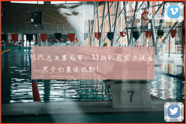 LPL总决赛冠军,XX战队用实力说话,黑子们集体沉默!